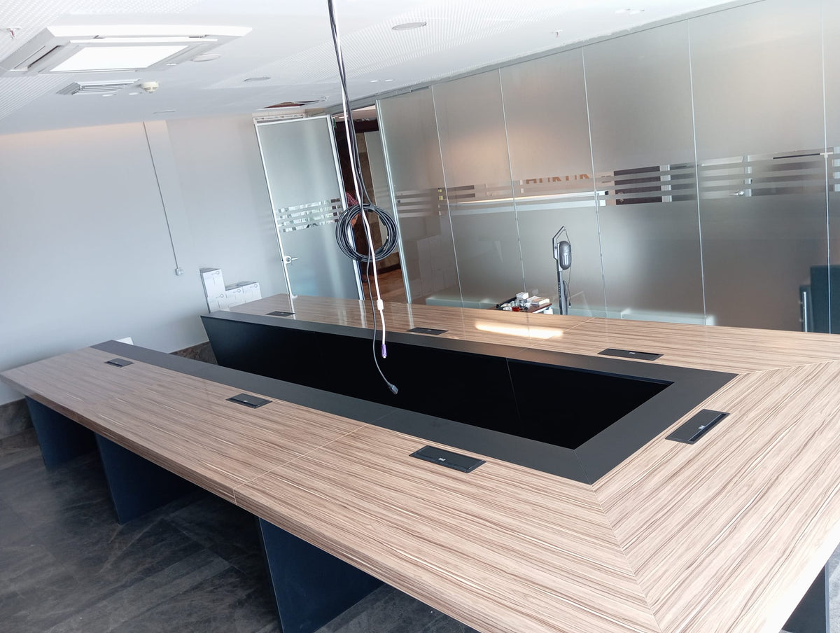 U-Shaped Conference Table