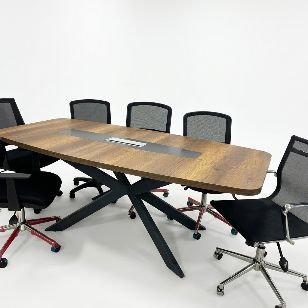 Oval Meeting Table