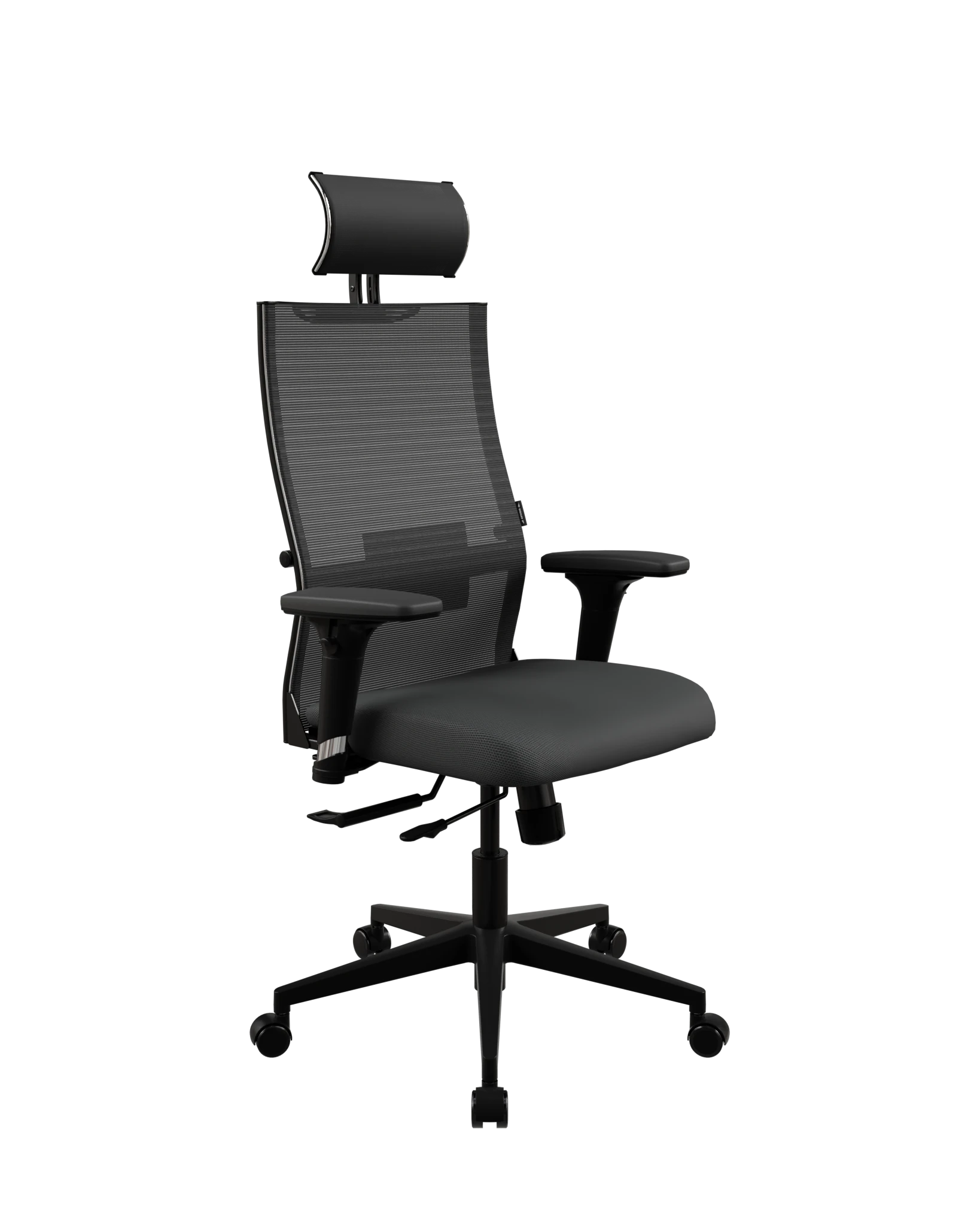 Chaise de directeur Ergo 5 avec corps en métal