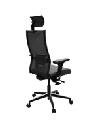 Chaise de directeur Ergo 5 avec corps en métal