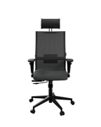 Chaise de directeur Ergo 5 avec corps en métal