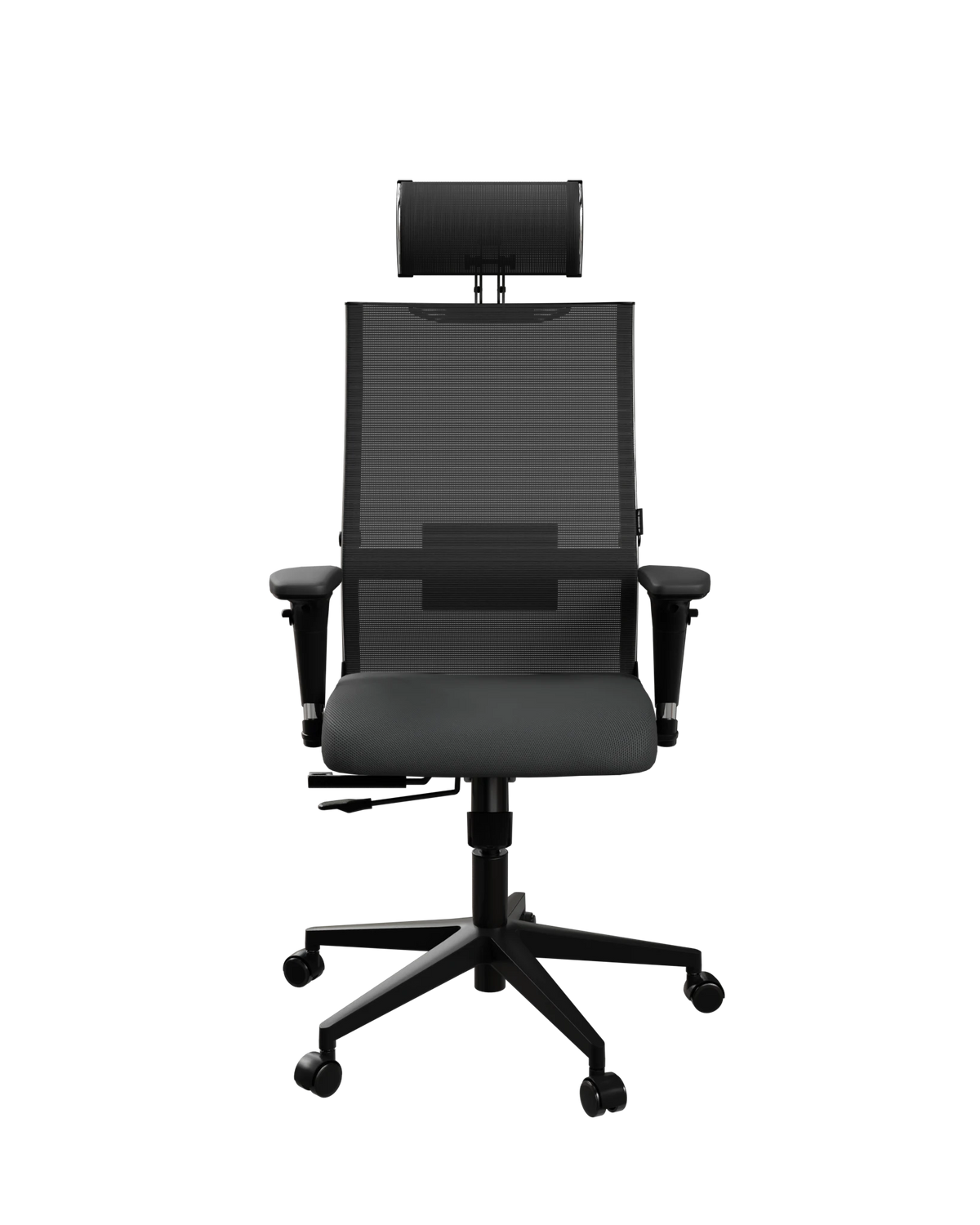 Chaise de directeur Ergo 5 avec corps en métal