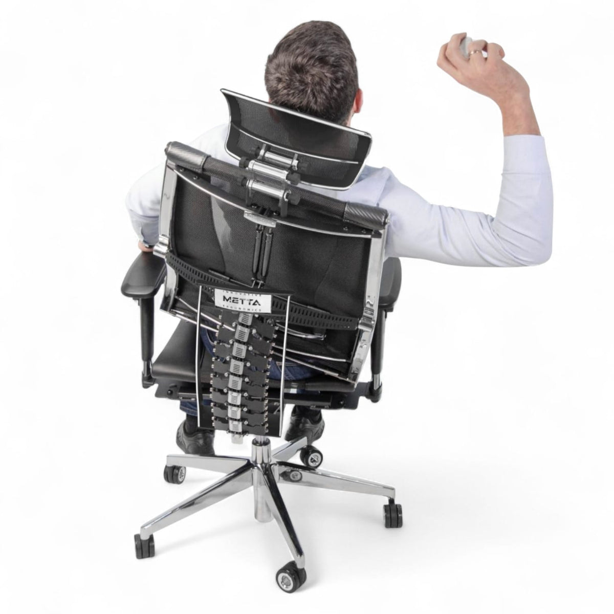 Metal Frame Yoga D Manager Chair