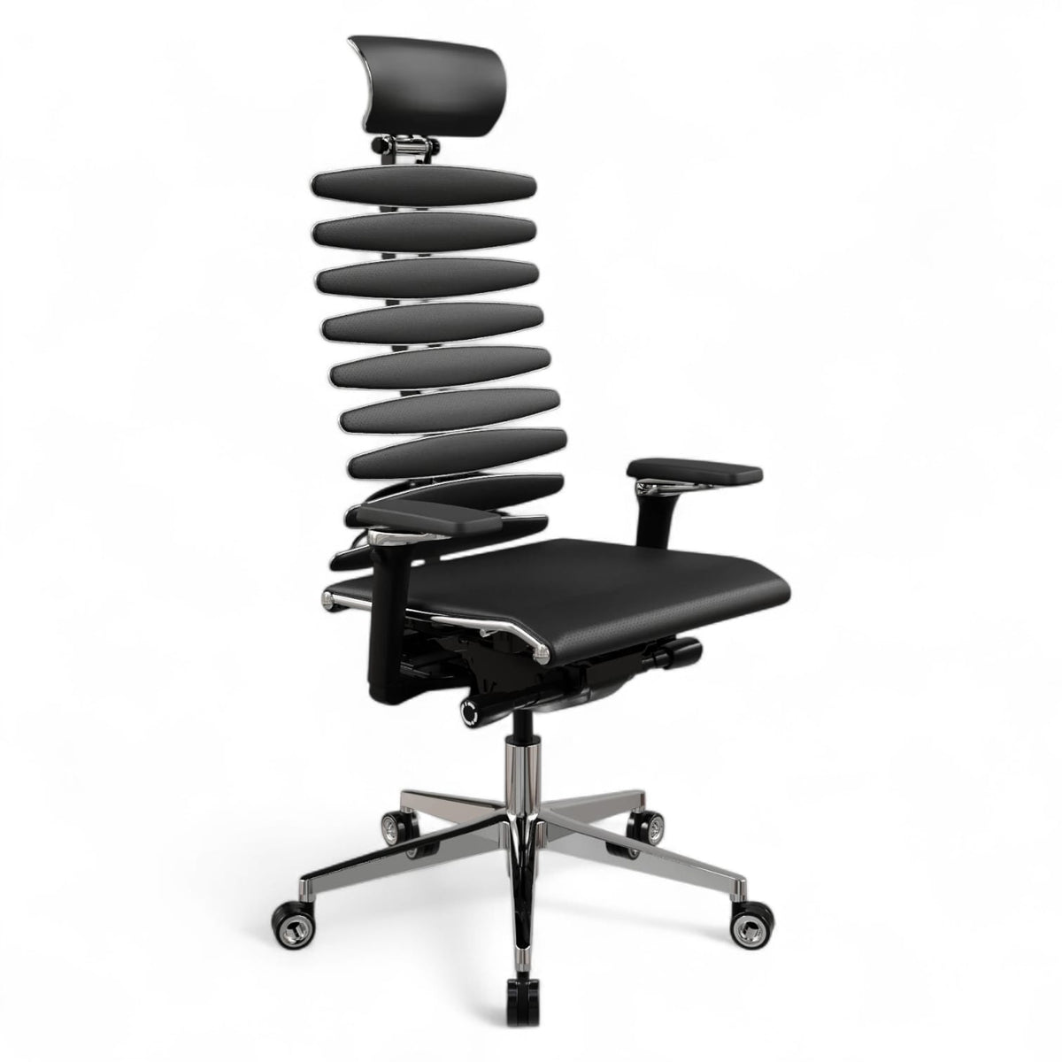 Chefsessel mit Metallgestell, Equalizer und anatomischer Rückenlehne