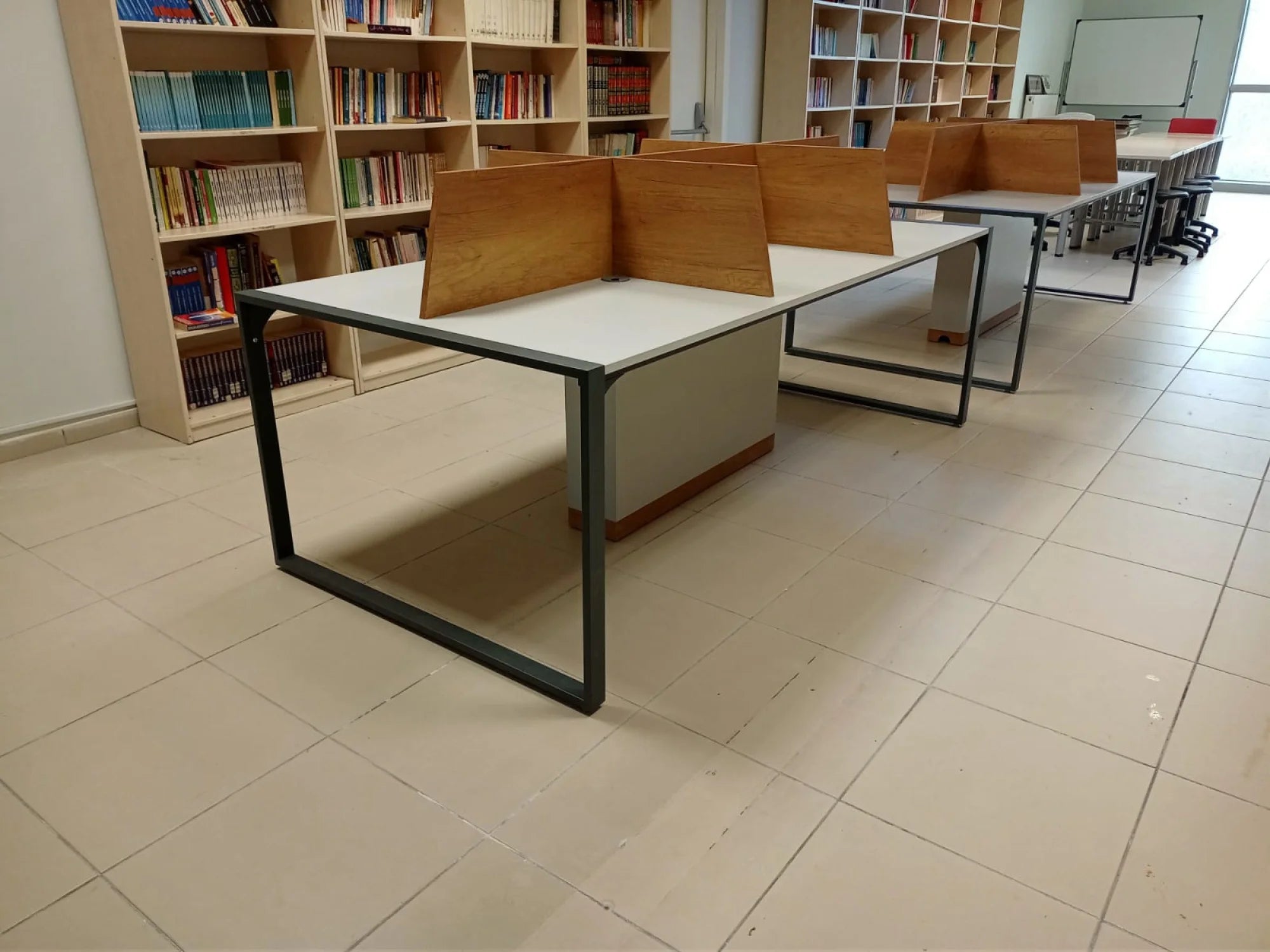 Apple 6lı Çoklu Çalışma Masası Workstation Petra - Gri ISTANBUL