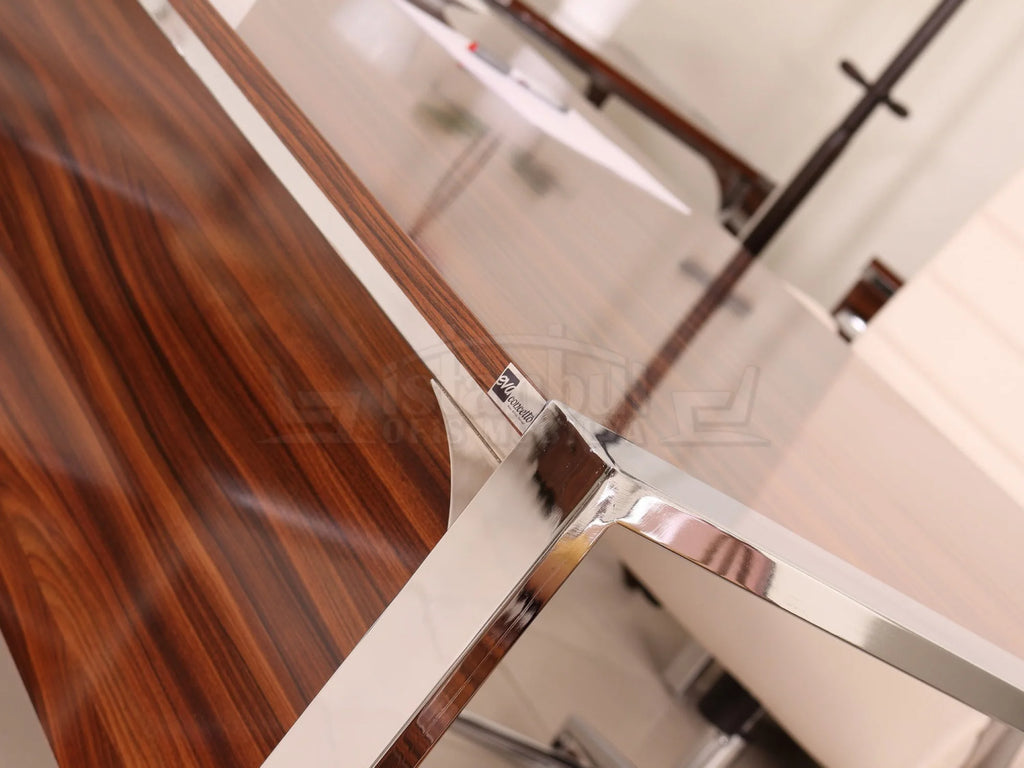 İstanbul Ofis Masası Apple Makam Takımı Hg.Ceviz ISTANBUL