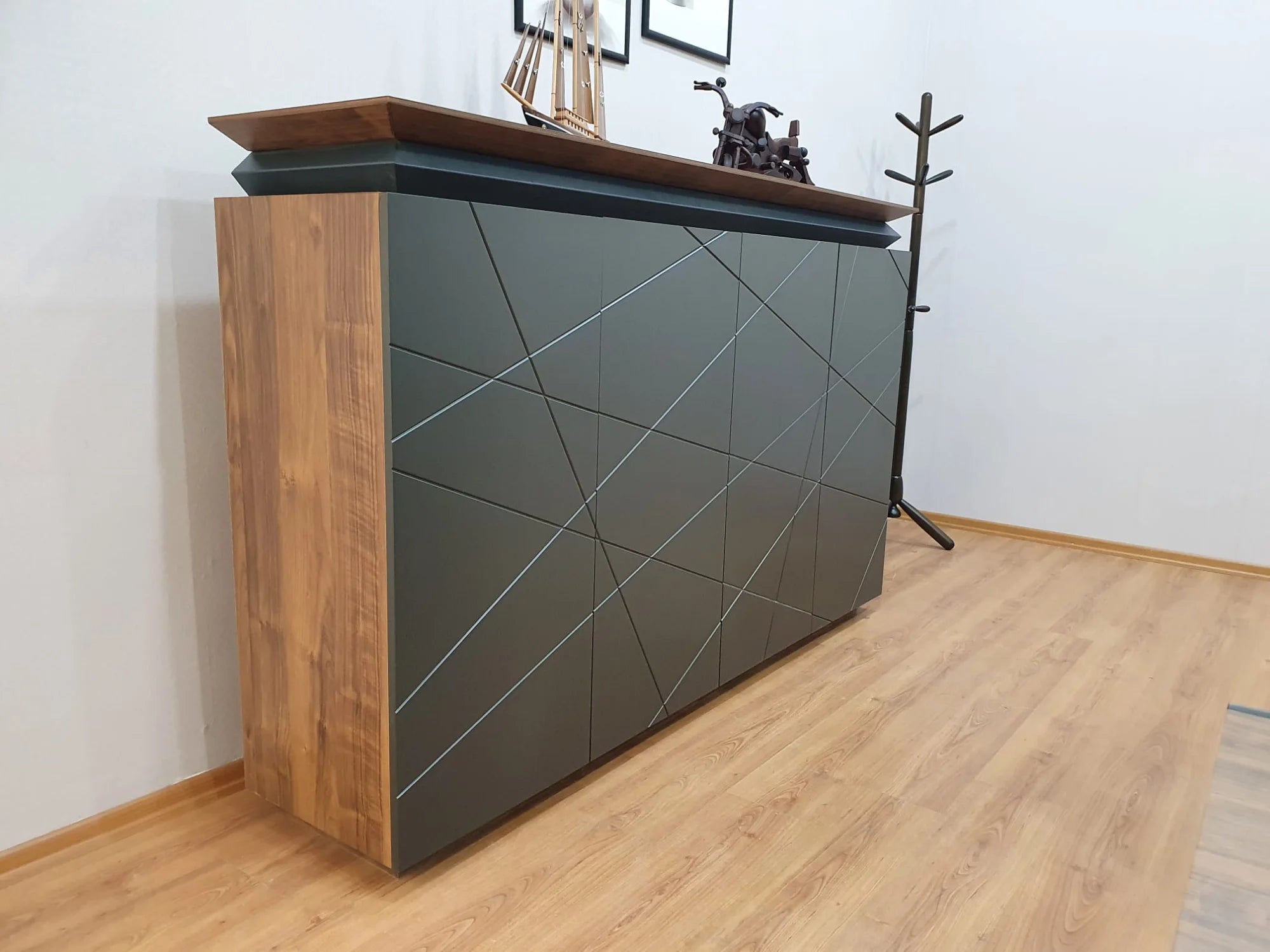 Ofis Makam Takımı İmza, Ceviz ve Lake, Minimal Ölçü ISTANBUL