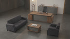 Alesta Modern Executive Office Desk Set